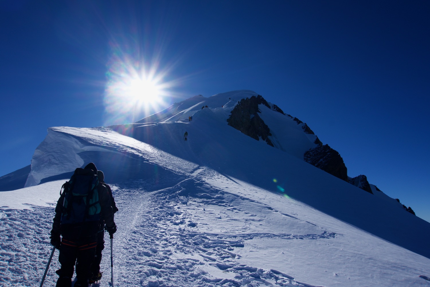 Ascension du Mont Blanc en 6 jours Voie Normale (4810m)